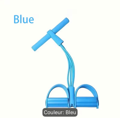 Bande de Résistance laMultifonction avec Pédales – Entraînement Complet à Domicile